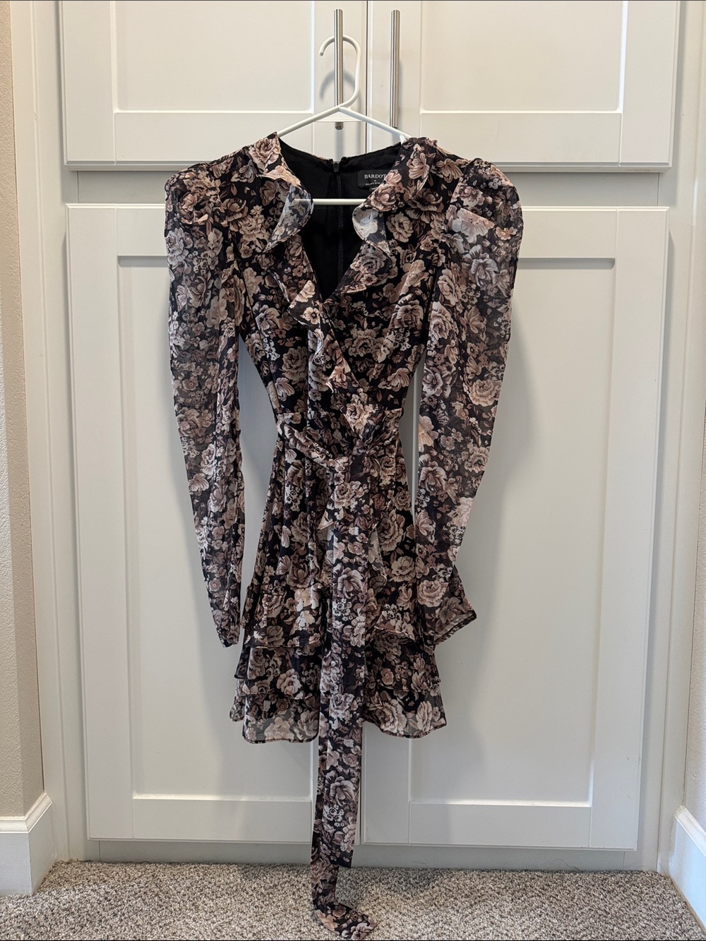 Stunning Bardot Formal Mini Dress